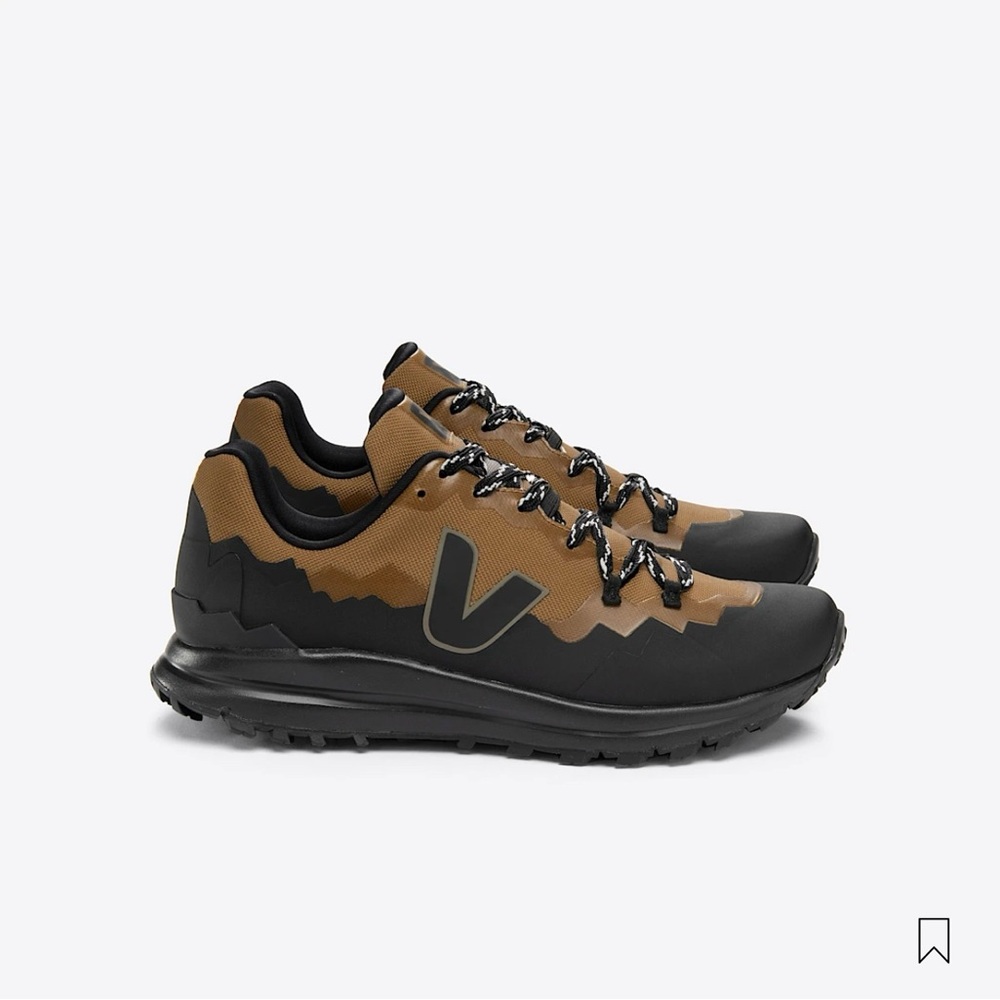 Veja Women’s Black and Brown Sneakers - Picture 1 of 6